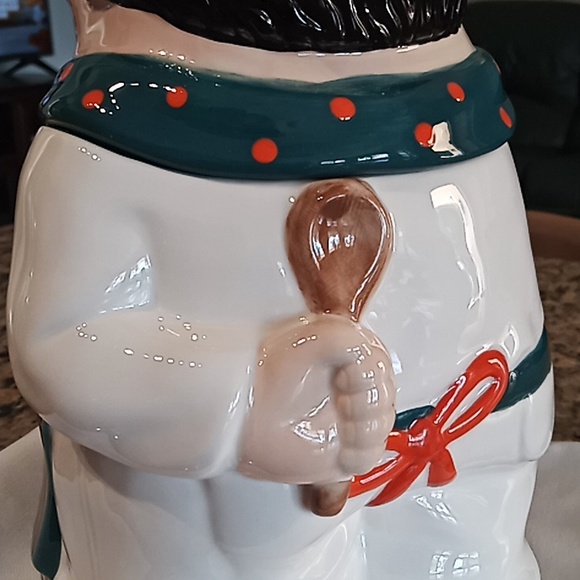 RARE CHEF MIAMI DOLPHINS Cookie Jar. 1st in Series. 2004 NFL Properties. Ex.Cond - Picture 9 of 16